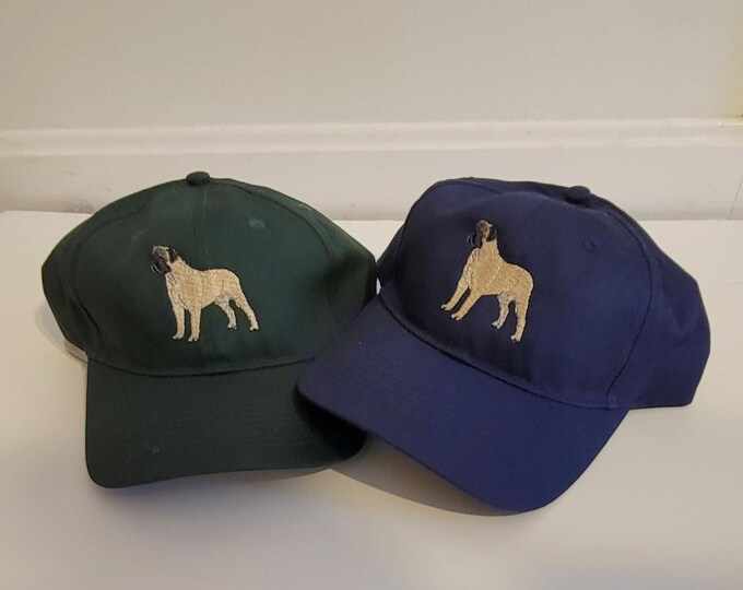 Custom Embroidered Bullmastiff Baseball Cap