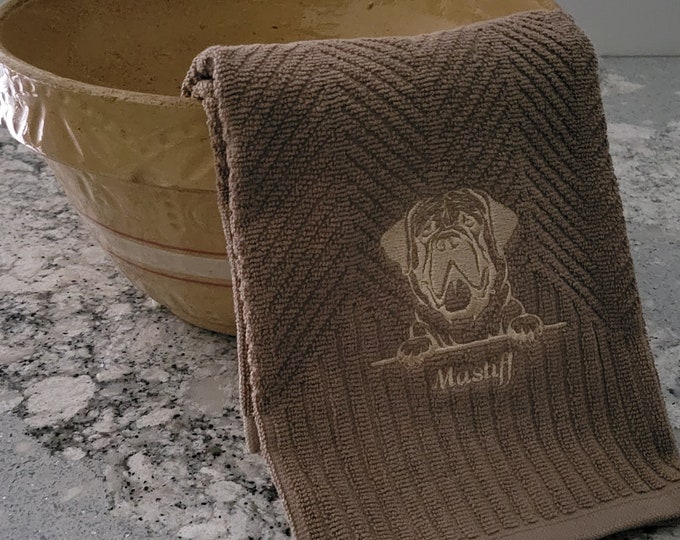 Mastiff Dish Towel