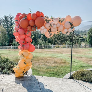 Sunset Balloon Garland Kit Boho Sun Theme Sunshine Balloon Garland