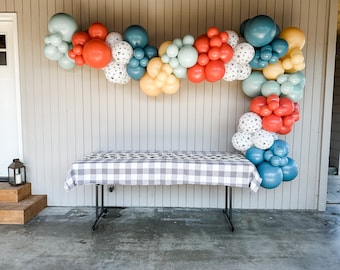 Kit de guirnalda de globos para cumpleaños de perros / Decoraciones con huellas de cachorros / Decoración para fiesta de cumpleaños con temática de perros / Globos con huellas de patas / Guirnalda para fiesta de cachorros