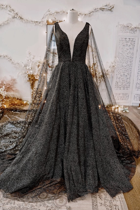 Black Wedding Dresses That Will Strike Your Fancy