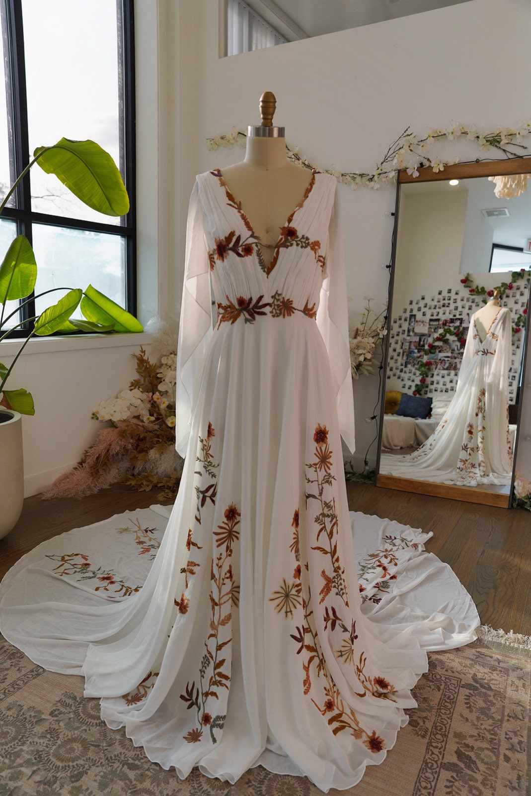 fall wedding dress