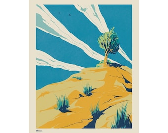 Sand Dunes 16x20 Art Print