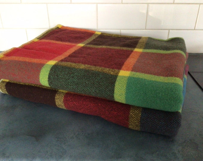 Vintage Australian Wool Blankets Onkaparinga Two Available 10870 Etsy