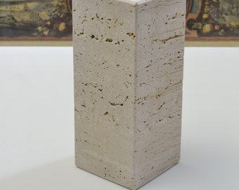 Travertine Base Sculptures 6.25 x 2.625 x 2.625  Small Base, Art Display, Sculpture Display, Base, Sculptures, Art Platform,