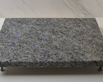 18"x16"x1.25"  Stone Isolation Platform Blue Eye Granite Mobel 1814 Single