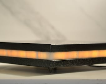 Platform LED illuminated