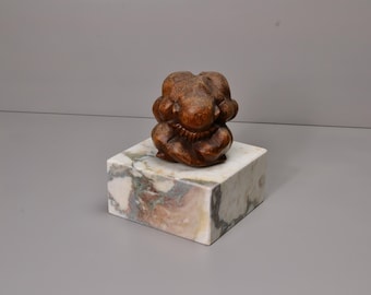 Calacatta ViolaMarble 6Wx6Dx3H Base Sculptures, Base art Display, Sculpture Dislpay, Art Base, Figurine Base, Calacatta Gold