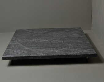 DizzyStone Audio Series Jet Mist Granite Turntable Isolation Platform 16.625x12.25x0.75