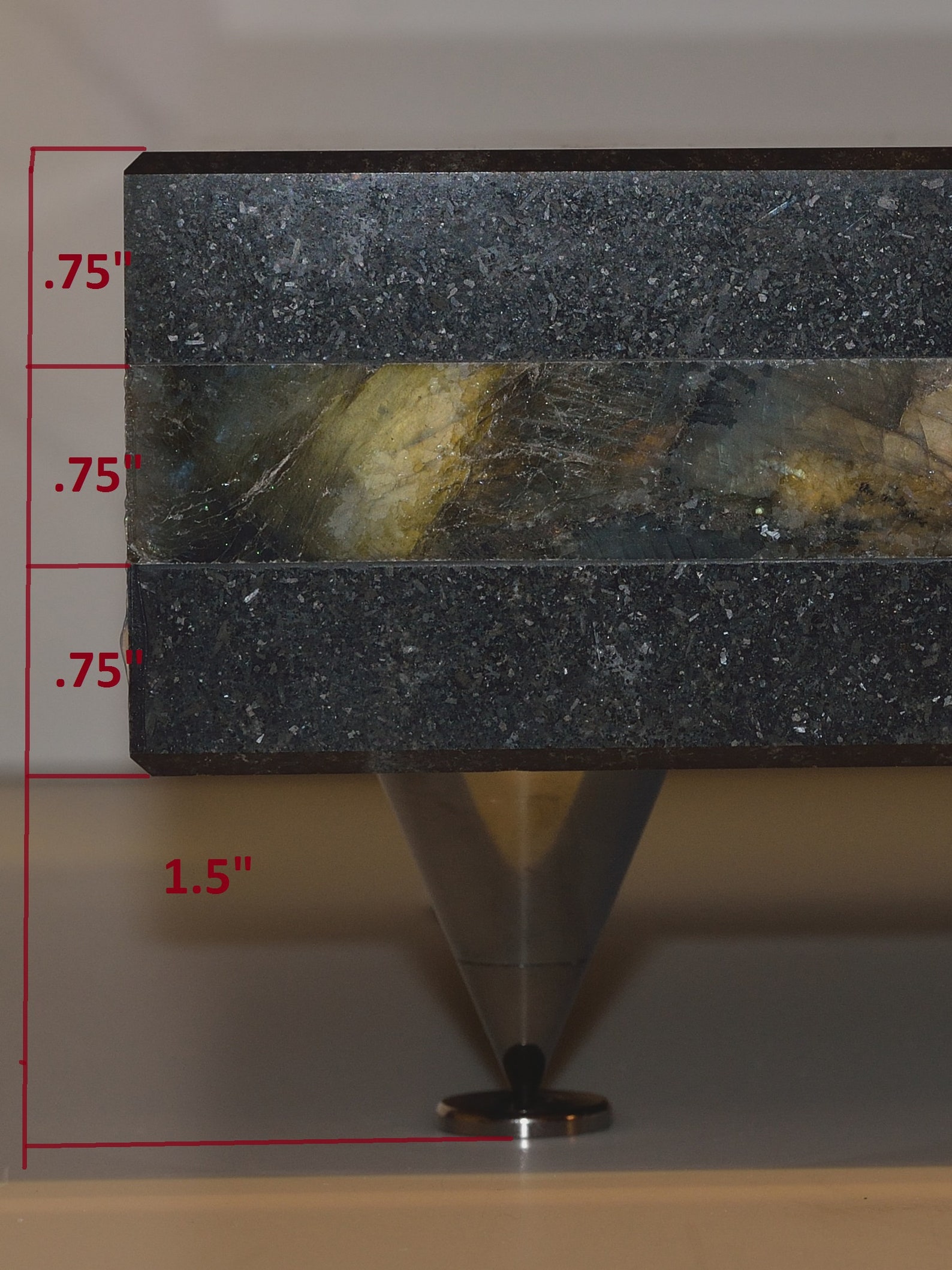 11x11x2.375 Speaker Stand Vibration Control Etsy