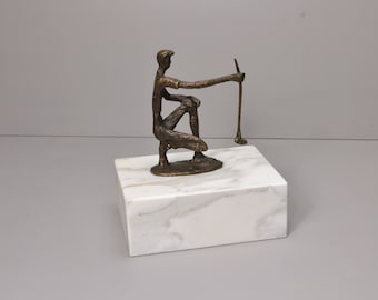 White Marble 8Wx6Dx3H Calacatta Gold Base Sculptures NR2, Base art Display, Sculpture Display, Art Base, Figurine Platform, Jewelry Display