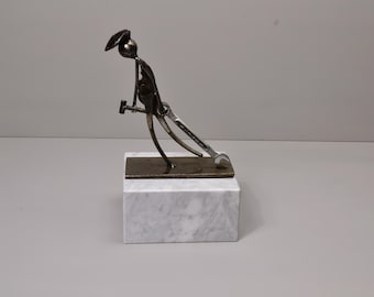 Calacatta Marble 6Wx6Dx3H Base, Sculptures Pedestrial, Art Display, Sculpture Display, Art Base, Figurine Base, White and Gray Base