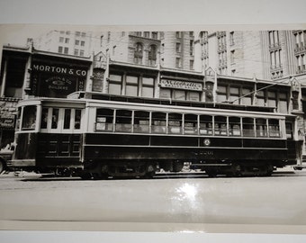 Vintage Picture 10.5 x7.5  Public Service Car Newark 1933
