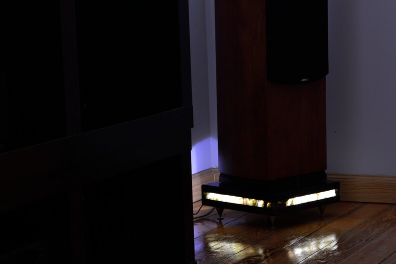 11x11x2.375 Speaker Stand Vibration Control Etsy