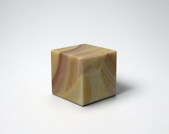 Onyx Cube Display Base for Sculpture & Decor (5x5x5) DizzyStone Architectural Series