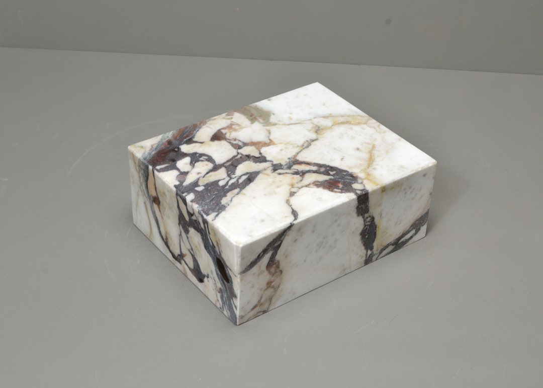 Calacatta Viola Marble Base for Sculpture or Art Display Etsy
