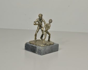 One Black and Gray Marble Base, 3x3x1.25 Base Art Display, Sculpture Dislpay, Black Marble, Modern Platform