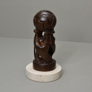 5&quot; Travertine Classico Base Sculptures, Base Art Display, Sculpture Display,Modern Platform, Travertine