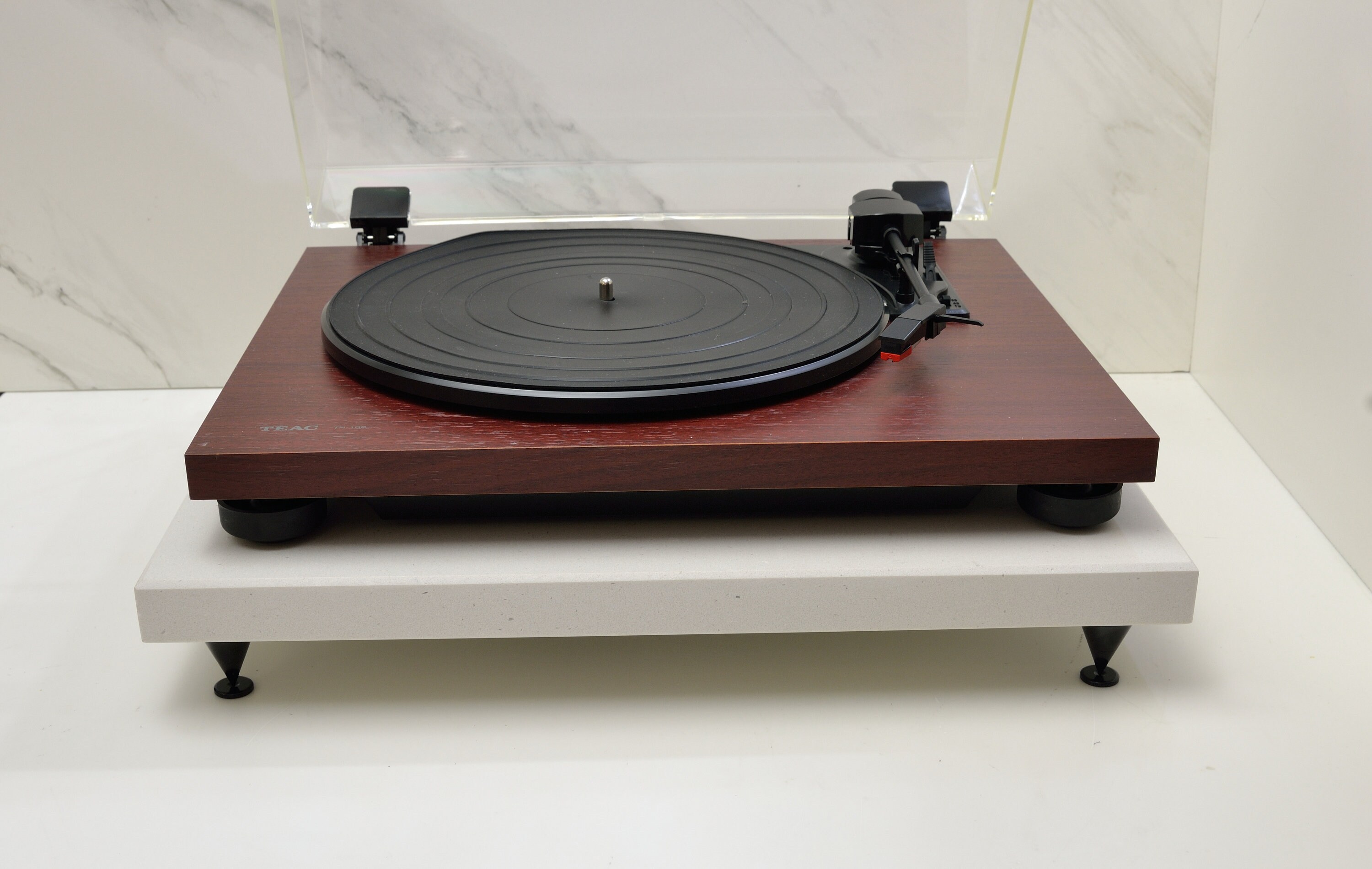 Light Gray Turntable Stand Gray Caesarstone Turntable Stand Etsy