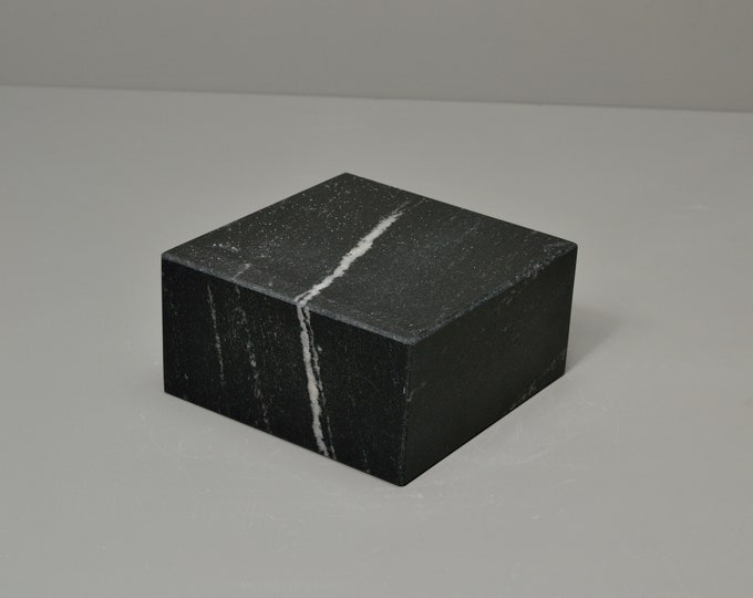 6wx6dx3h Black Granite Base Sculptures, Base Art Display, Sculpture
