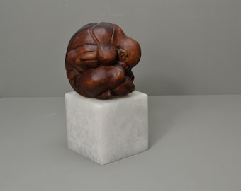 White  Bases Sculpture 5 x 5 x 5 Honed Finish,Art Base, Figurine display, White Base, Display Plinth