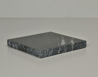 Granite Base Sculptures 6x6x0.75, Base art Display, Sculpture Dislpay,Gray and Black Base
