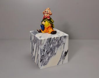 Viola Marble 6Wx6Dx6H Art Gallery Stand Marble Block Display Gift Artist Workspace Decor Studio Set Sculpture Holder Contemporary Marble