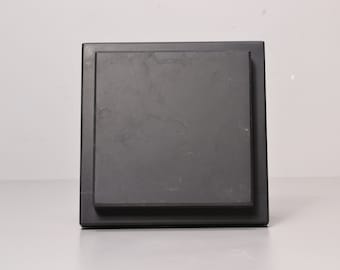 Black Marble Base Sculpture 6x6x1.5 Base Art Display, Sculpture Display,  Jewelry Display, Modern Platform