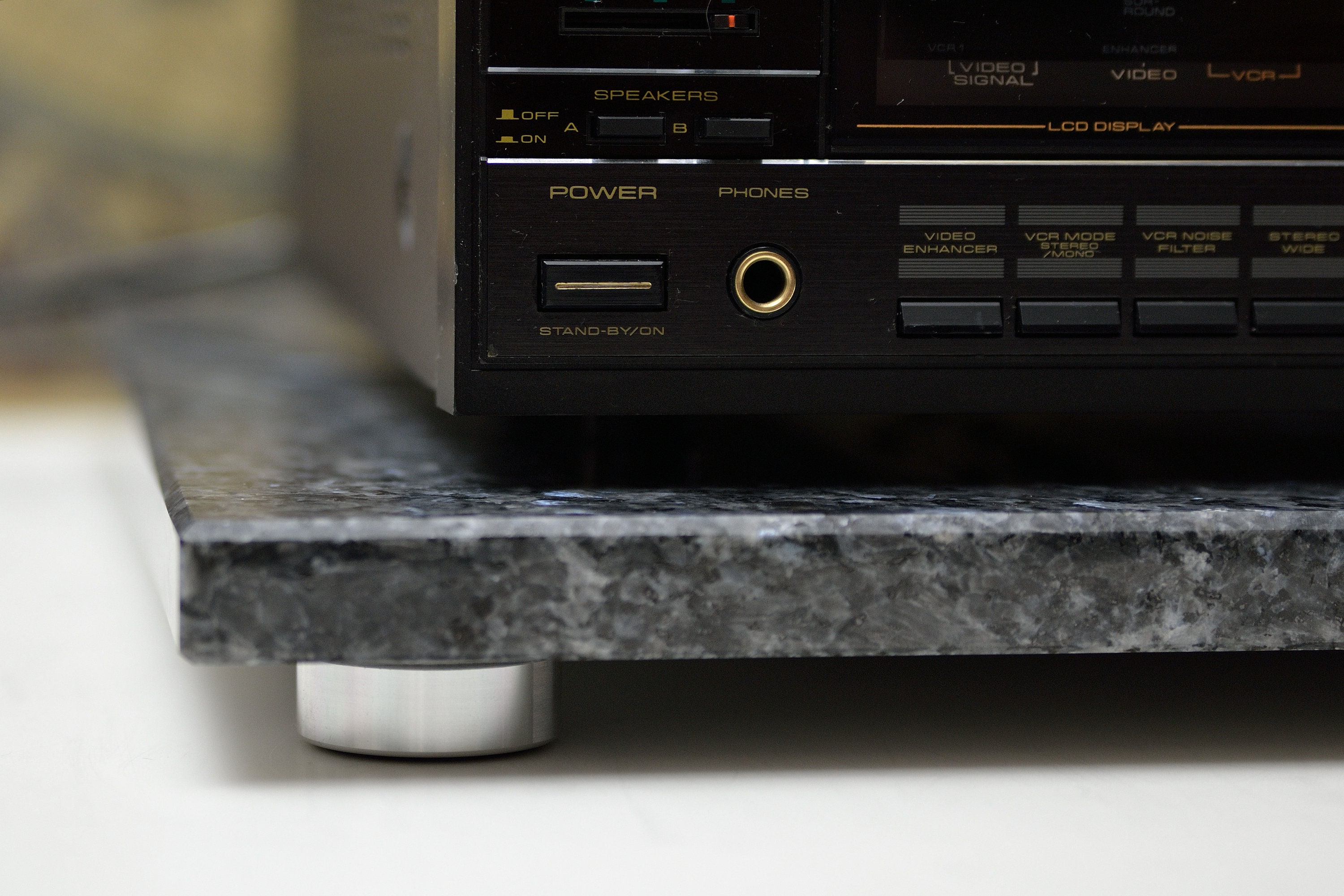 20x18x0.75 Stone Isolation Platform, Blue Pearl Granite, Granite