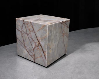 10x10x10 Marble Plintch, Base Art Display, Sculpture Display, Honed Finish, Block Display Gift Artist Workspace Decor Studio Set