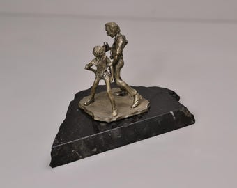 7x5x1.25 Black Granite Live Edge, Sculpture Display, Marble Block Display Gift Artist Workspace Decor Studio Set Sculpture Holder