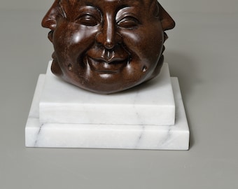 White Lillac Base Sculptures,6x6x1.5 Base art Display, Sculpture Dislpay, Calacatta Marble, Modern Platform