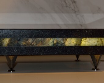 11"x11"x2.375" Speaker Stand Vibration Control Isolation Granite Platform Model 1111 Dubel FBS