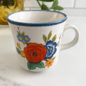 Taza vintage Mikasa Cordon Bleu Dynasty, fabricada en Japón