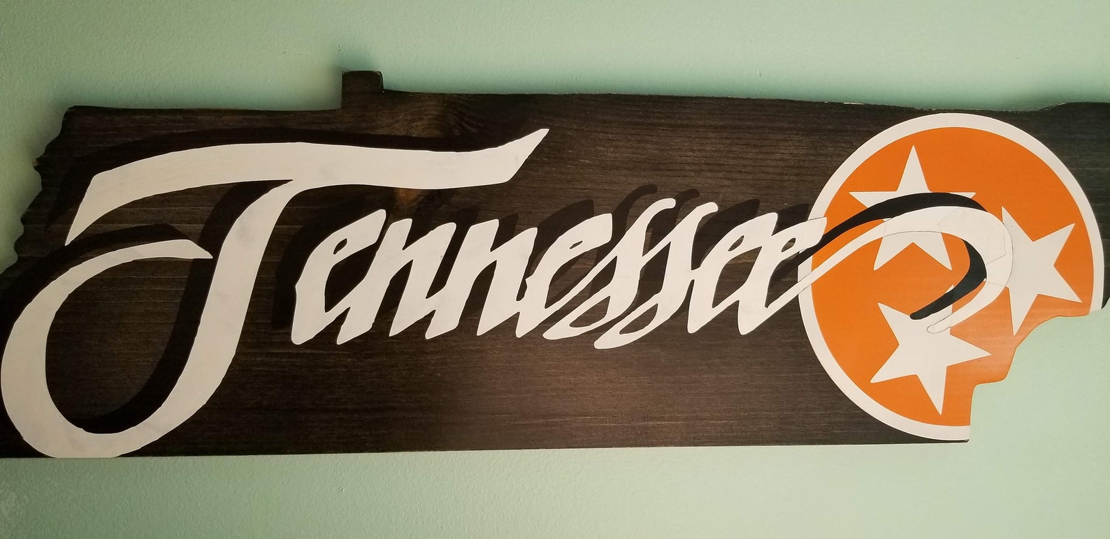 Wood Signs Tennessee Sign Tennessee State Flag University - Etsy