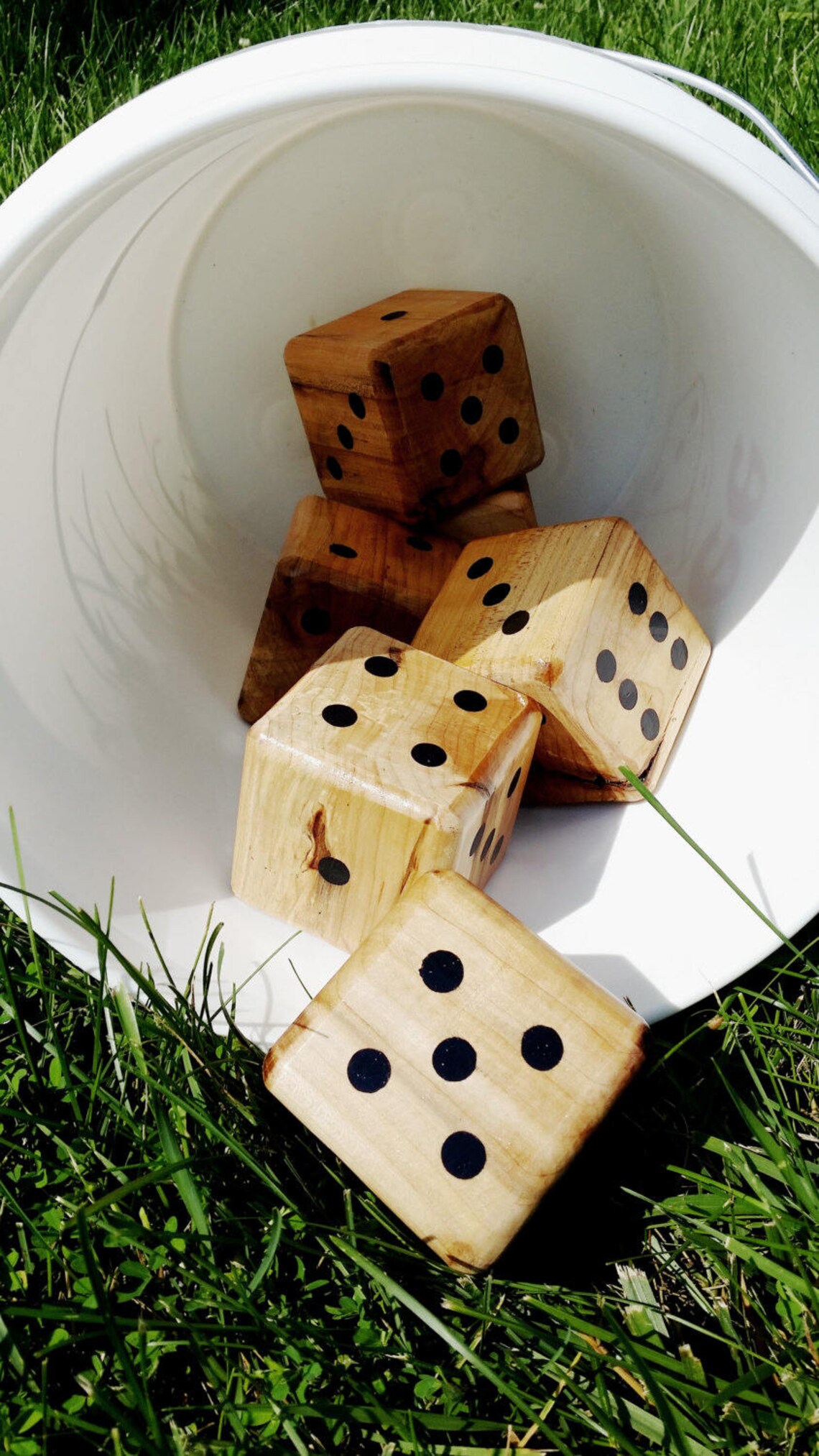 DICE ONLY Yardzee Farkle Lawn Dice Yard Game Yard Dice Etsy