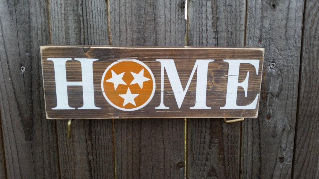 Wood Signs, Tennessee Sign, Tennessee State Flag, University of