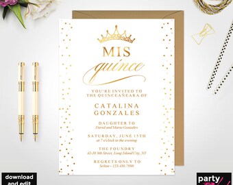 quinceañera etsy