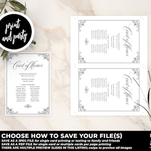 Quinceañera Court of Honor Invitation Template Quinceañera Enclosure Quinceañera Court of Honor Invitation Template Quinceañera Enclosure