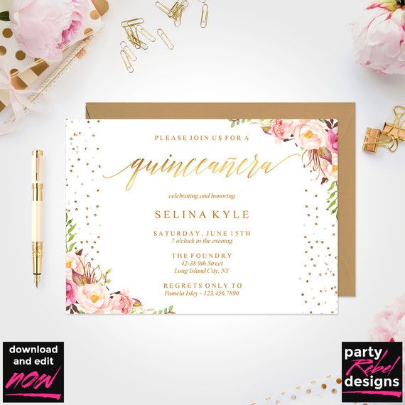 Quinceañgeneration Invitation Template, Mis Quince, Printable Quinceañtechnology, Do-it-yourself Quinceañtechnology Invitation, Quinceañtechnology Instantaneous Obtain, Floral, BD37 graphic about Printable Quinceanera Invitations known as Quinceañtechnology Invitation Template, Mis Quince, Printable Quinceañgeneration, Do it yourself Quinceañtechnology Invitation, Quinceañgeneration Quick Obtain, Floral, BD37