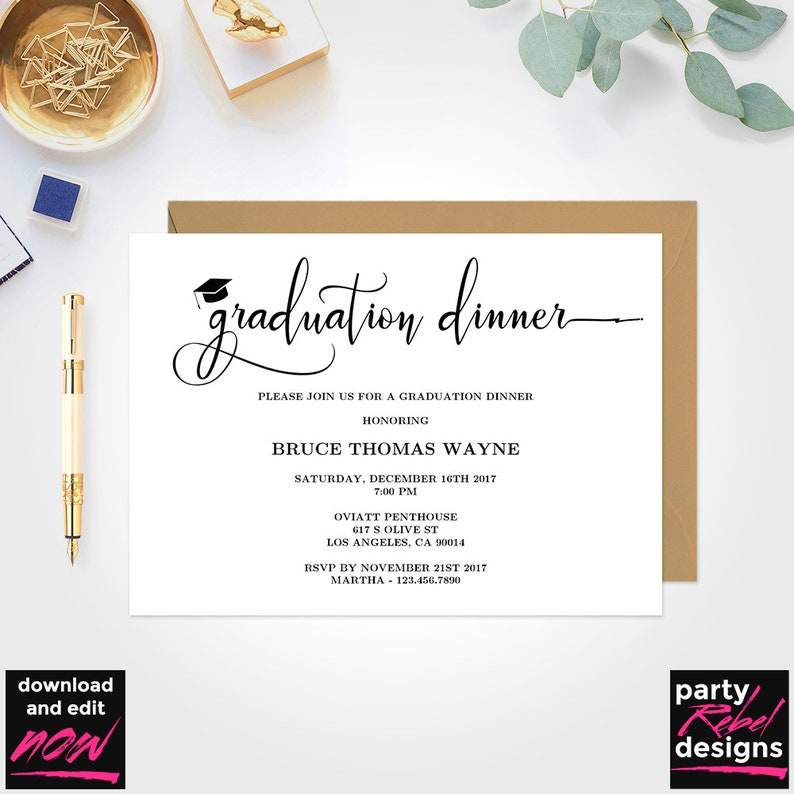 printable-graduation-dinner-party-invitation-template-grad-etsy