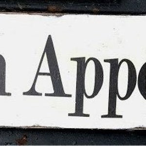 WOOD SIGN Bon Appétit vintage sign food kitchen art restaurant sign french country art, cooking art gourmet modern country wall art chef art