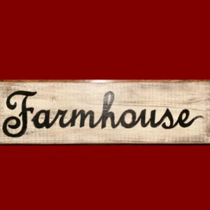 Handmade Farmhouse Wood Sign: Rustic  modern farmhouse decor , vintage sign,