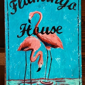 Custom Beach House Wood Sign: Vintage Lake Cottage Decor