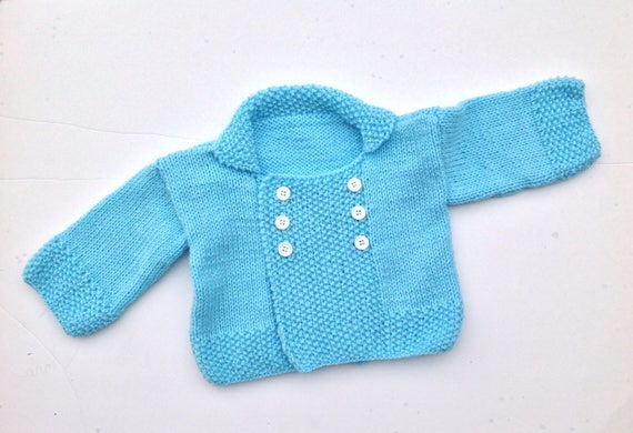 Knitted baby outfit baby boy outfit knit baby jacket | Etsy