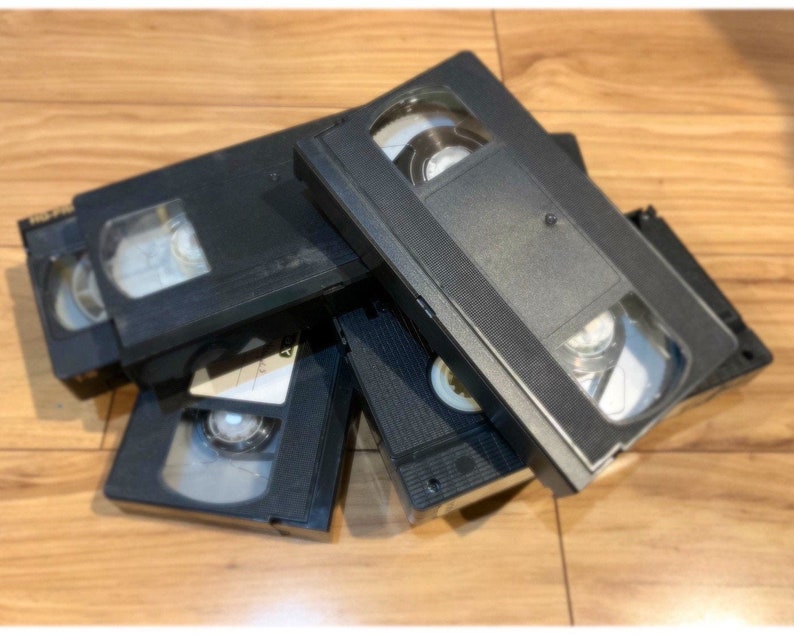 90s Vintage VHS Craft tapes Sets Of 5 bulk wholesale Craft Etsy