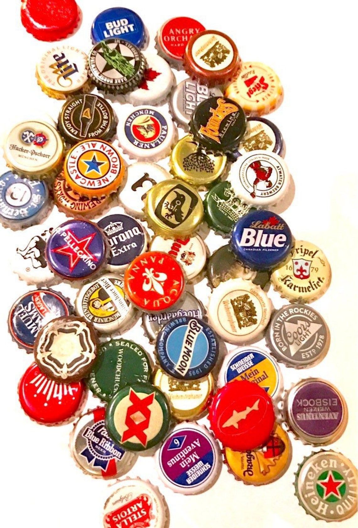 40 No Dent Bulk Beer Bottle Caps Recycled Craft Beer NA Etsy