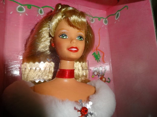 Festive season barbie 1997 sales