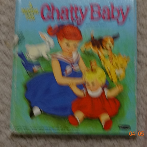 Livre enfant, Chatty Baby + Susan, 1965, petit format, A Parade for Chatty Baby, quelques recollages mais sympa