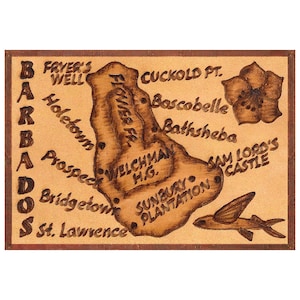 BARBADOS Leather Photo Album, Personalized Photo Album, Our Adventure Book, 3rd Leather Anniversary Gift, Natural
